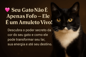 Seu Gato Não É Apenas Fofo — Ele É um Amuleto Vivo! ?