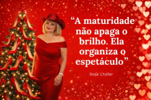 A maturidade não apaga o brilho. Ela organiza o espetáculo